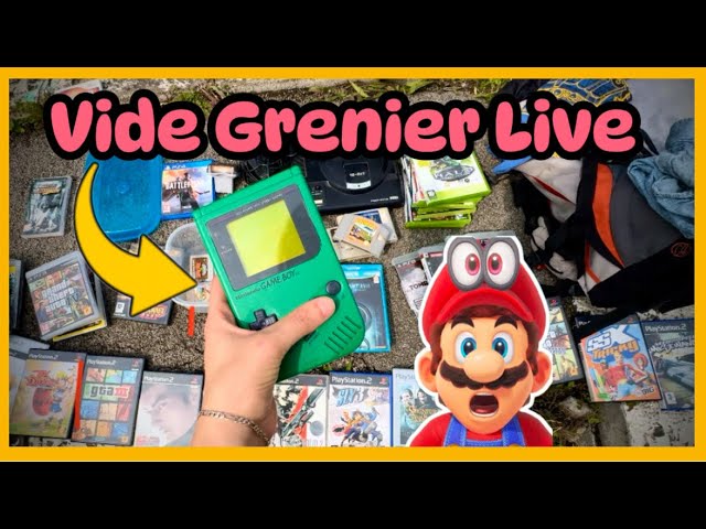 VIDE GRENIER LIVE:✨Un Jeu RARE✨De la GAMEBOY À 2€😱