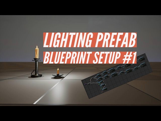 Creating A Simple Light Prefab Blueprint In Unreal Engine 5 For Game Development