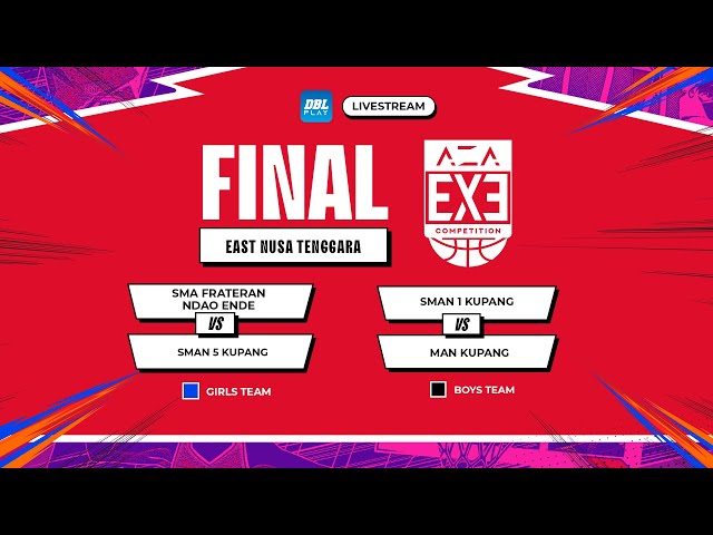 FINAL AZAWEAR 3X3 COMPETITION EAST NUSA TENGGARA