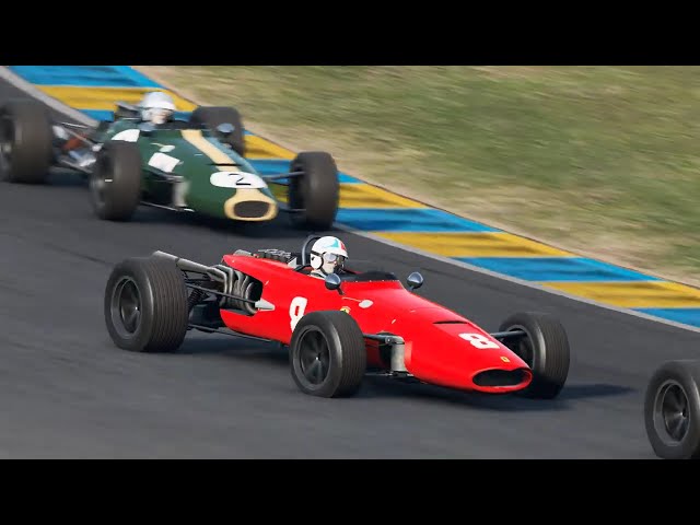 Formula Vintage | Circuit de LA Sarthe & Spa Franochamps | Automobilista 2 | Historic 1970's | #4K