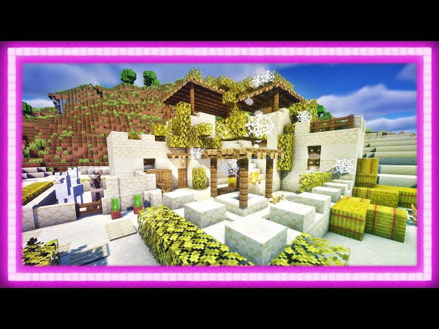 House by the beach🏠 #minecraft Building 🏠