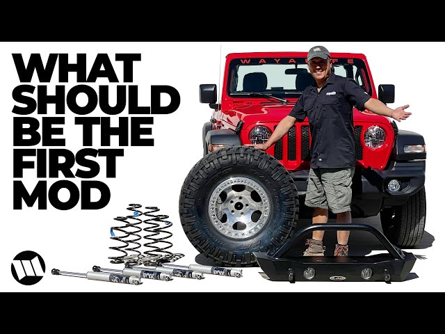 What should be the First Mod on a Basic Jeep JL Wrangler Sport