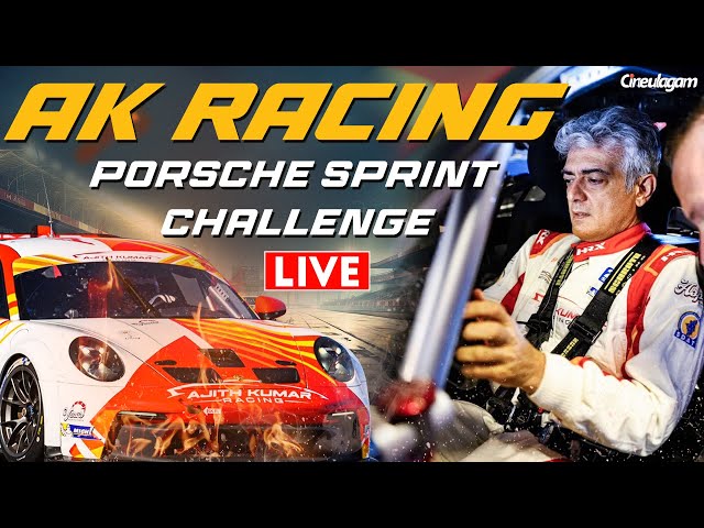 🔴LIVE : Ajith Kumar Racing | Valencia Porsche Sprint Challenge Southern Europe Season 2025