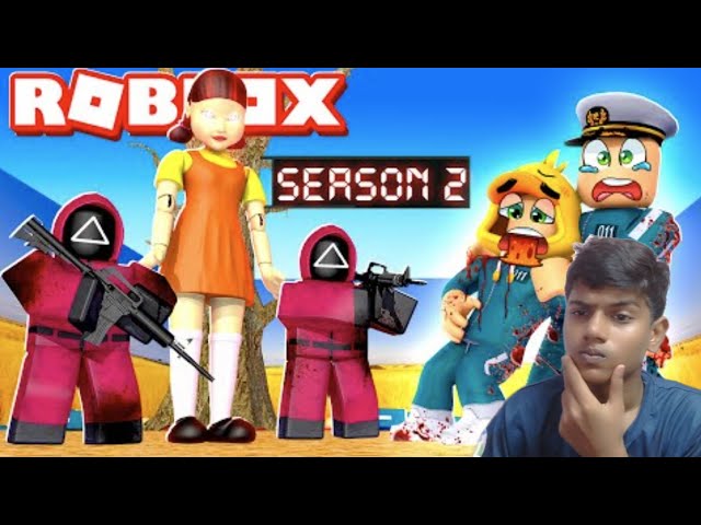 PLAYING ROBLOX STORY GAME AND SQUID GAME LIVE IN HINDI FACE CAM