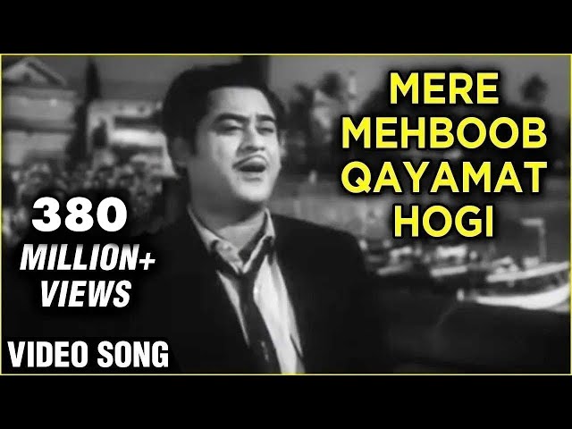 Mere Mehboob Qayamat Hogi  (Original) - Mr. X In Bombay - Kishore Kumar's Greatest Hits - Old Songs