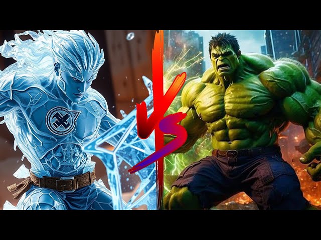 Iceman vs World Breaker Hulk: Who Would Win.Hero Great War