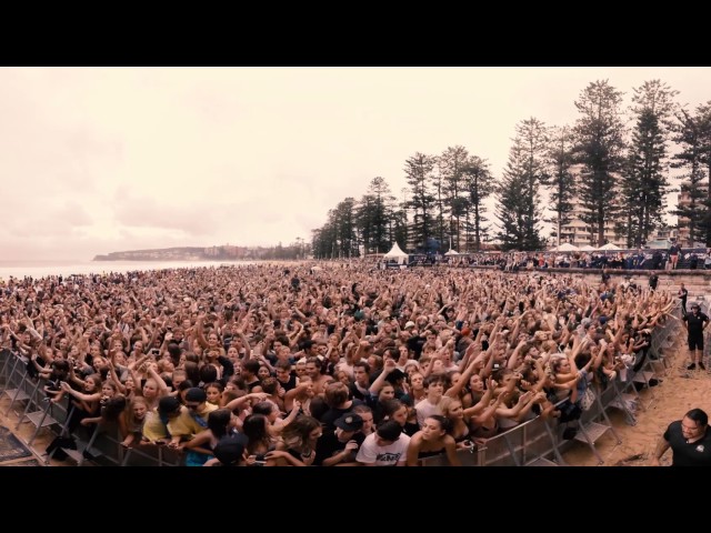 360 Video of Hermitude Live at the AUS Open of Surf