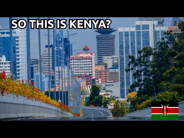 I can't Believe this is Kenya. Nigerian Shocked by Nairobi Expressway!