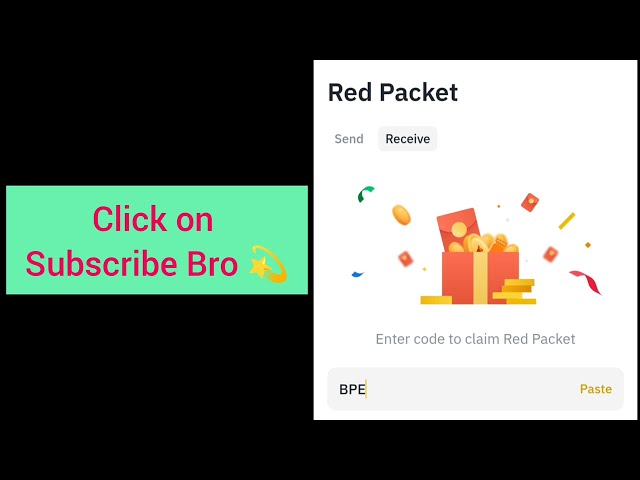 Binance Red Packet code in Binance Today Claim USDT BTC TON Red packet code 15 Jan 2025