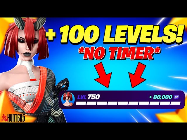 *No Timer* Game Breaking FORTNITE XP GLITCH Map to LEVEL UP FAST