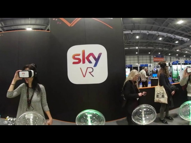 Sky VR at BVE London 360 video