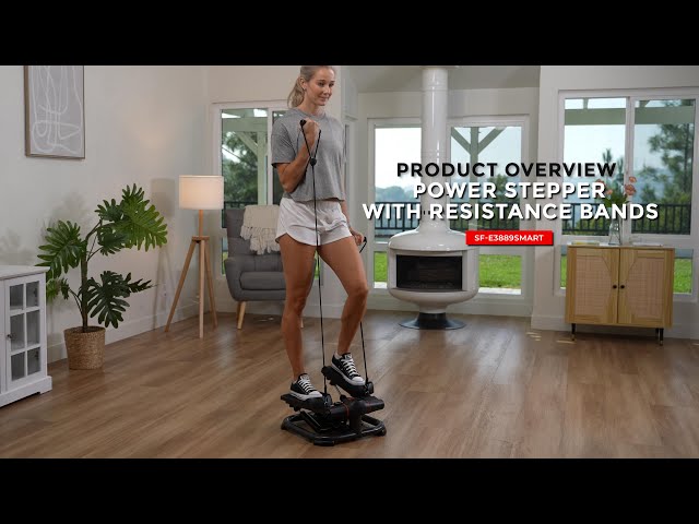 Step Up Your Fitness Game with the Smart Heavy Duty Power Stepper! | Sunny Health & Fitness