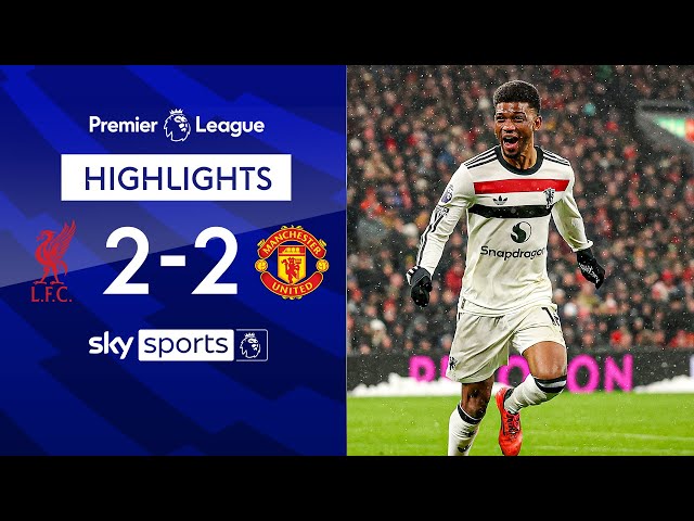 WHAT A GAME 😲 | Liverpool 2-2 Manchester United | Premier League Highlights