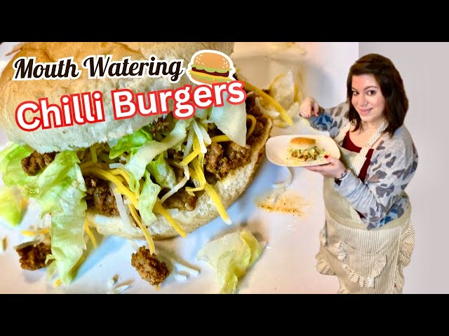 Whats for dinner ??The Best Chilli Burgers I have ever Had! Lets Make Them | Jessies Little Kitchen