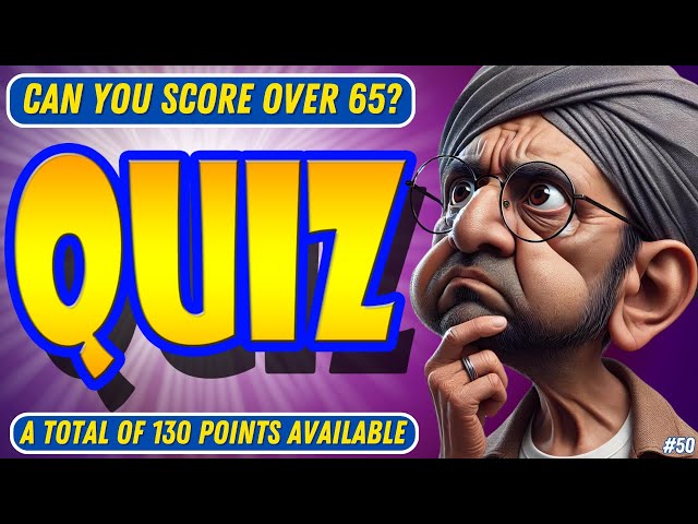 35 Epic TRIVIA QUIZ Questions and Answers | PUB QUIZ CHALLENGE