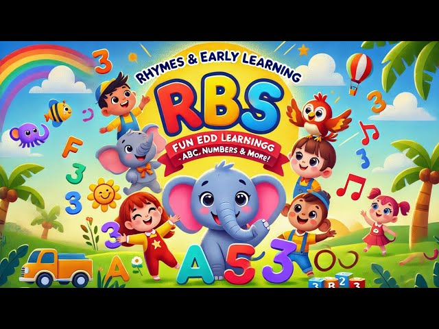 Rhymes & Early Learning Compilation | Fun Educational Songs for Kids 3-5 | ABC, Numbers & More