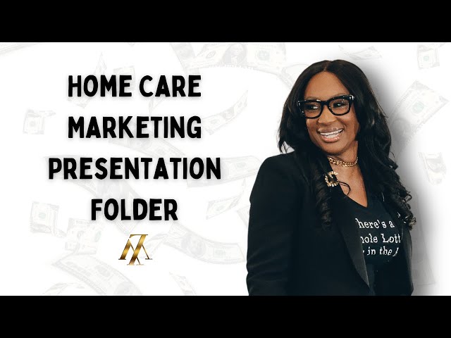 Home Care Marketing Presentation Folder