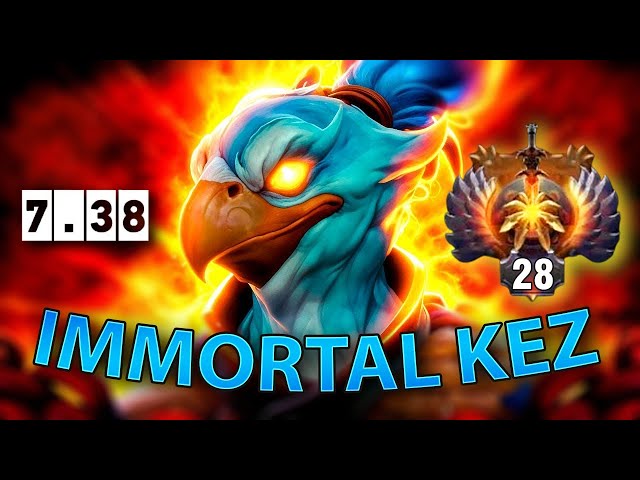 Kez Mid With 28 Immortal Rank Dominates in Patch 7.38