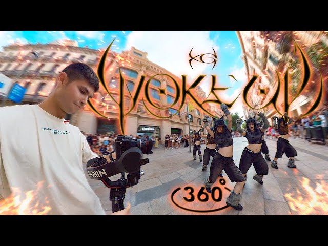 [DANCE IN PUBLIC | 360° SIDECAM] XG _ WOKE UP | Dance Cover by EST CREW from Barcelona