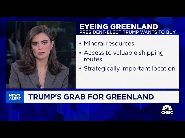 Why Trump wants to acquire Greenland