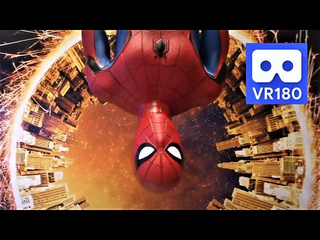 3D 180VR 4K Marvel Avengers Super Hero SpiderMan We love Spider man