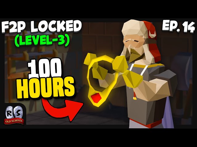 I Made 100,000 Ruby Necklaces in F2P... [Ep. 14] | OSRS Free-to-Play Skiller Account