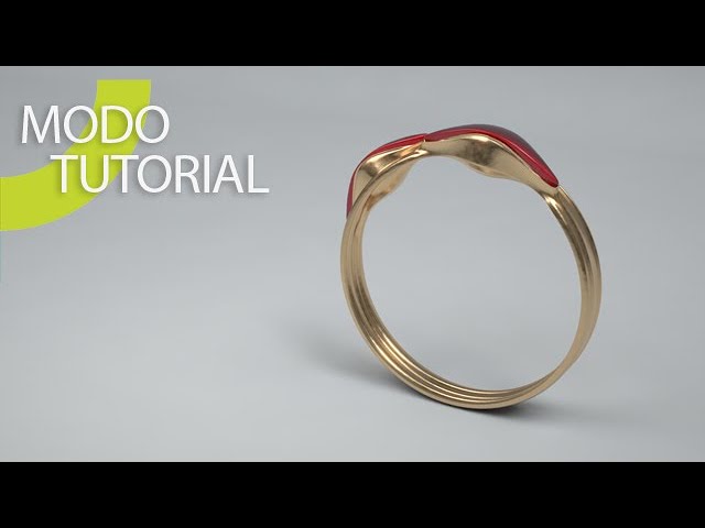 Modo Jewelry Ring Tutorial 04