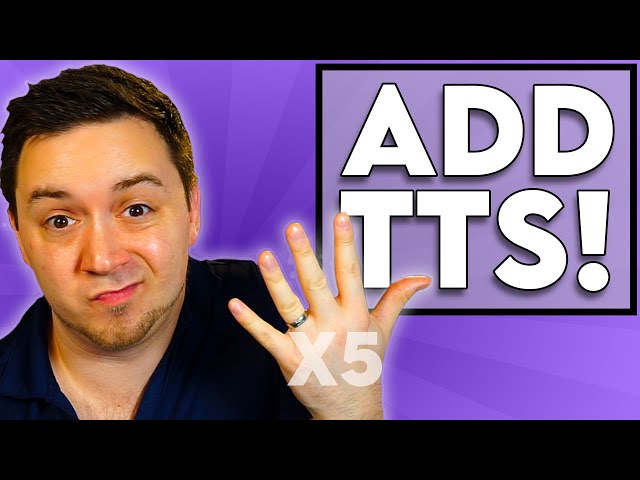 💬 5-Ways to Add Text-To-Speech (TTS) to Your Stream! // Tutorial