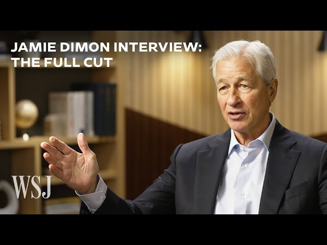 Jamie Dimon on the Economy, U.S.-China, Overseas Wars and More: Full Interview | WSJ