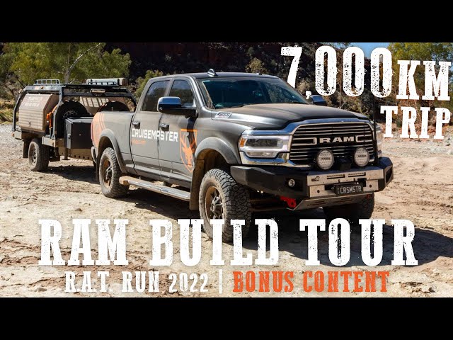 7,000km Outback Testing Trip in a Ram 2500: Build Tour & Performance