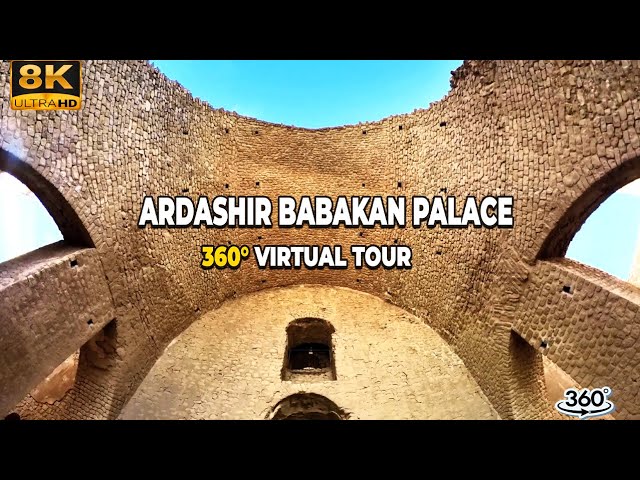 360 Virtual Tour to Forgotten Treasure Ardashir Babakan Palace #360video #travelexpert360