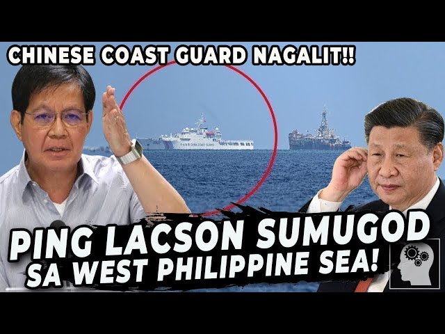 🔴 PING LACSON SUMUGOD sa WEST PHILIPPINE SEA !!!  CHINESE COAST GUARD NAGALIT!  Jevara PH