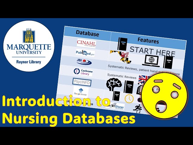 Introduction to Nursing Databases