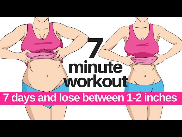 7 DAY CHALLENGE 7 MINUTE WORKOUT TO LOSE BELLY FAT - HOME WORKOUT TO LOSE INCHES   Lucy Wyndham-Read