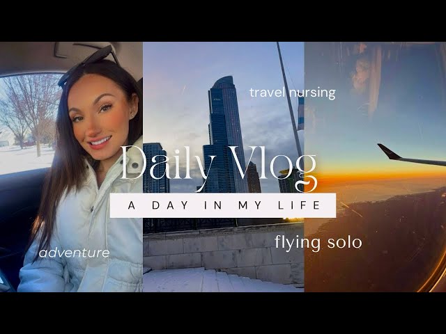 TRAVEL NURSE Vlog | BYE CHICAGO!! My FIRST assignment, leaving my staff job, packing & more :)