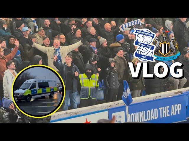 Classic But DANGEROUS Away Day! Birmingham 2-3 Newcastle Vlog