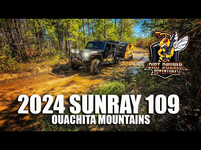 2024 Sunray 109 off road in the Ouachita Mountains