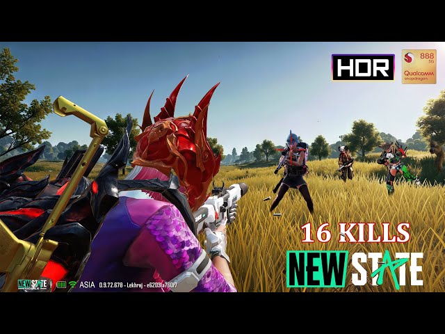 🔴 Intense Erangel Asia Server Gameplay | PUBG New State