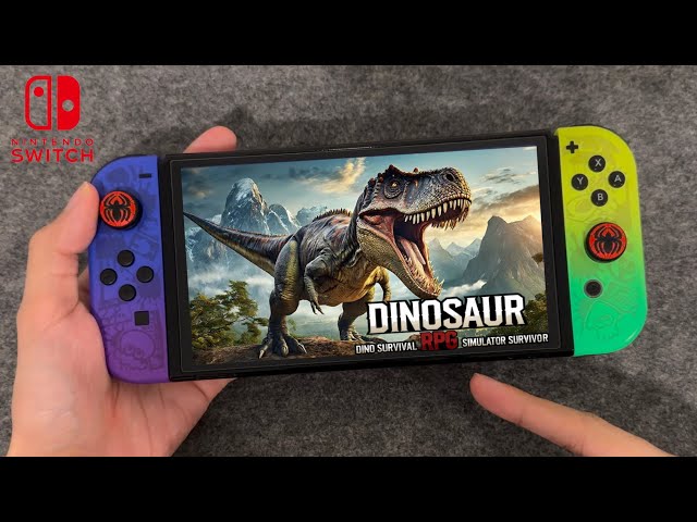 Dinosaur RPG - Dino Survival Simulator Survivor Nintendo Switch Gameplay