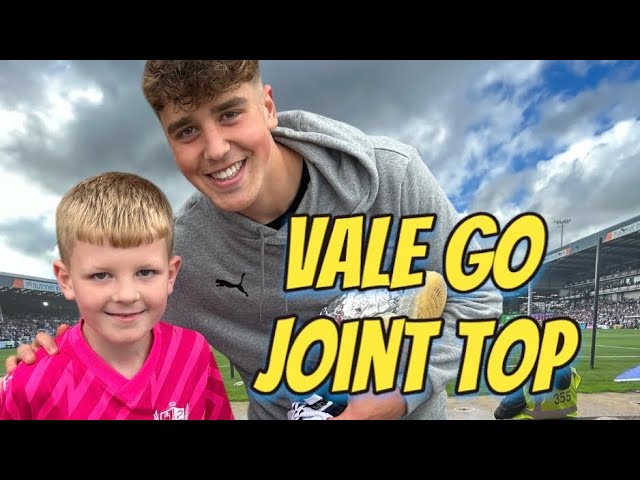 Port Vale Vs Northampton Vlog | Joint Top Of League 1