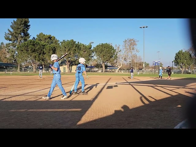 Andrew 2 for 2 vs ZT Prospects 12u