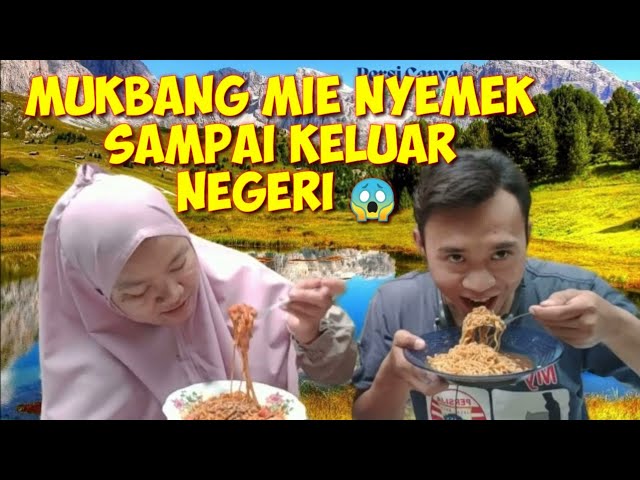 MUKBANG MIE NYEMEK DI LUAR NEGERI!!! TONTON SAMPAI HABIS #mukbang