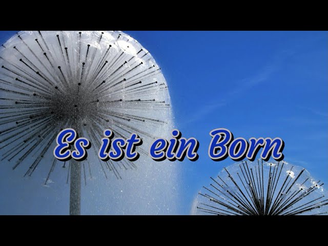 Es ist ein Born -- Flötensolo mit Orgelbegleitung in Merlebach