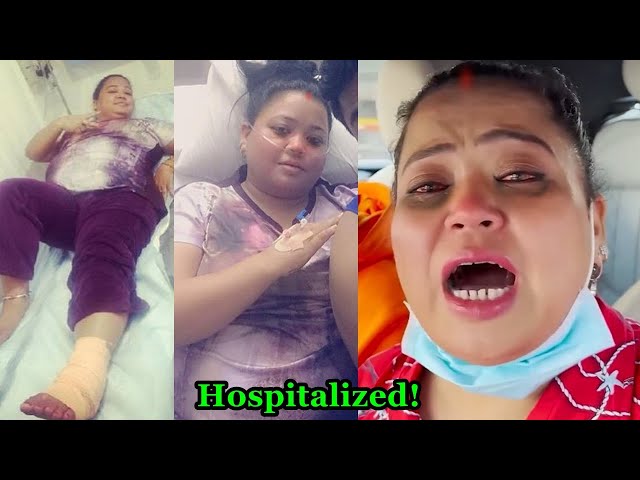 Pregnant Bharti Singh admitted to Hospital in Serious Condition for her Health deteriorated!