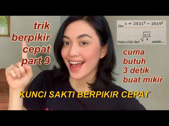 TIPS MENGERJAKAN SOAL TPS UTBK PART 9