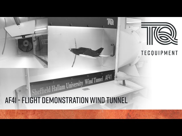 Flight Demonstration Wind Tunnel AF41 - Aerodynamics - TecQuipment