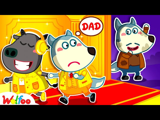 Wolfoo Leaves His Dad to Play with Friends? Daddy Is My Hero | Family Stories | Wolfoo Channel