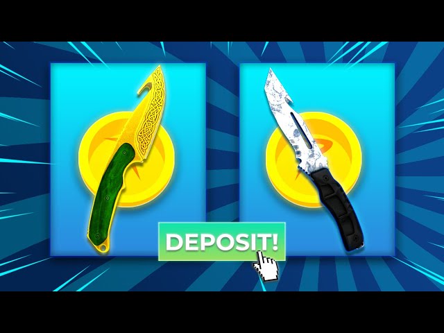 Depositing 2 Knives On CSGOROLL (BIG WIN)???