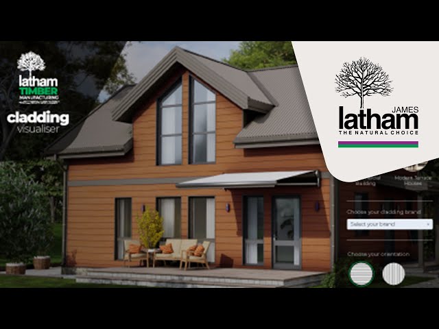 The James Latham Cladding Visualiser