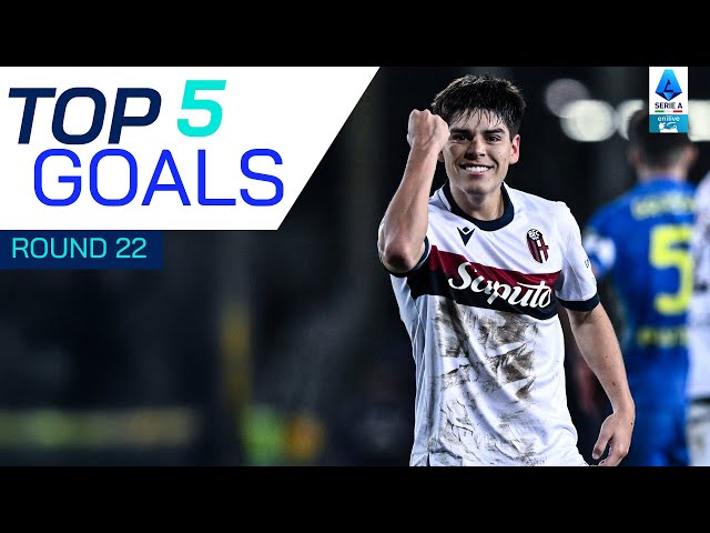 Dominguez Is the Next Big Thing | Top 5 Goals | Round 22 | Serie A 2024/25